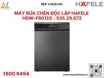 Máy rửa chén bát độc lập HAFELE HDW-F6012G - 535.29.672 - Thương Hiệu Đức